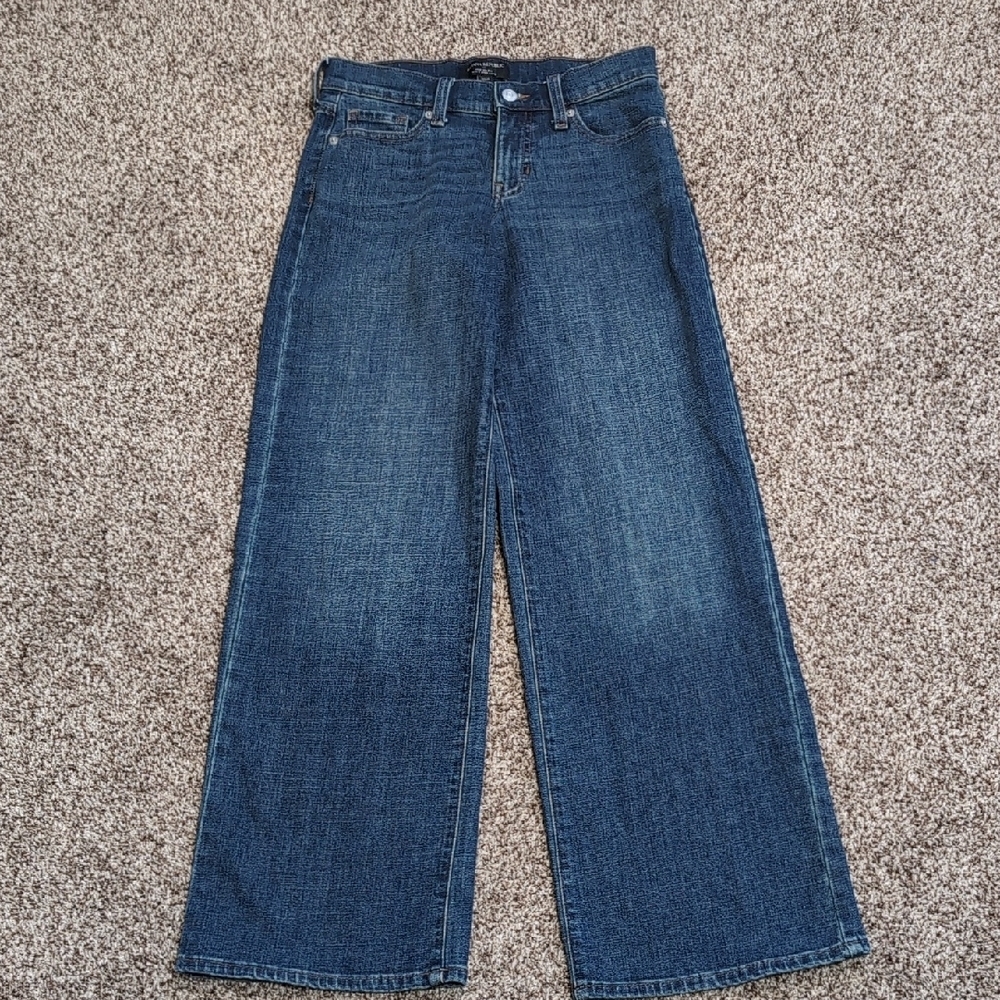 Banana Republic Loose Fit Wide-Leg Women Jeans Size 25